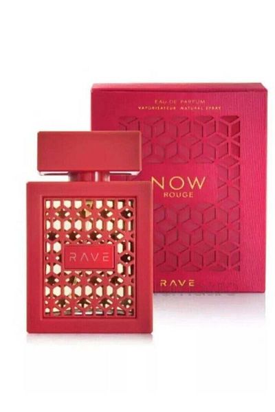 lattafa Ladies Rave Red Now Rouge EDP Spray 3.4 oz