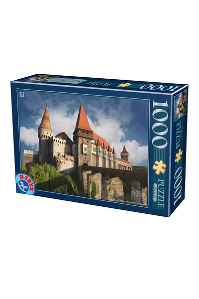D-Toys Puzzle Corvin Castle Hunedoara day - Adult puzzle 1000 pieces - Images from Romania