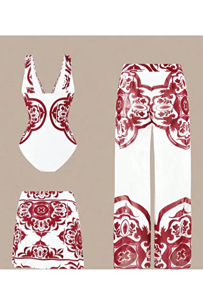 G&H UNDERWEAR Vintage Swimsuit Set 3 Pieces