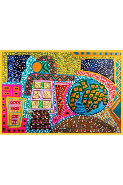 Mood Lab Special Design Anatolian Breeze Series Multi-Purpose Shawl Pareo Scarf