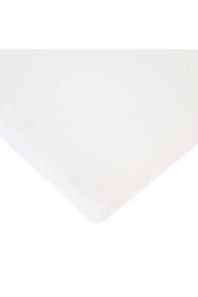CHILDHOME Mattress sheet 90x200 cm Childhome, White Jersey