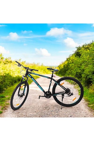 PROCART Bicicletă unisex Panther, roți de 29 inch, frâne pe disc, 21 de viteze, schimbător Shimano, cadru din oțel