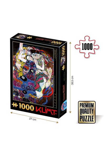 D-Toys Gustav Klimt Puzzle - Adult Puzzle 1000 Pieces - The Virgin