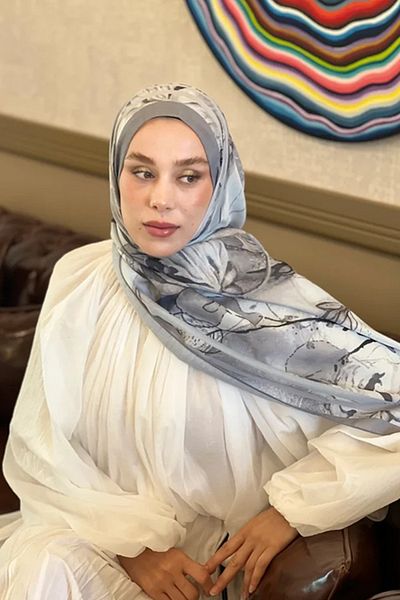 Tesettür Diyarı Σάλι Lina με μοτίβο Lorienka