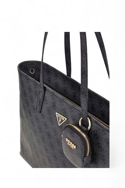 Guess Power Play Ii Anthracite Women's Shoulder Bag Hwsl7124240