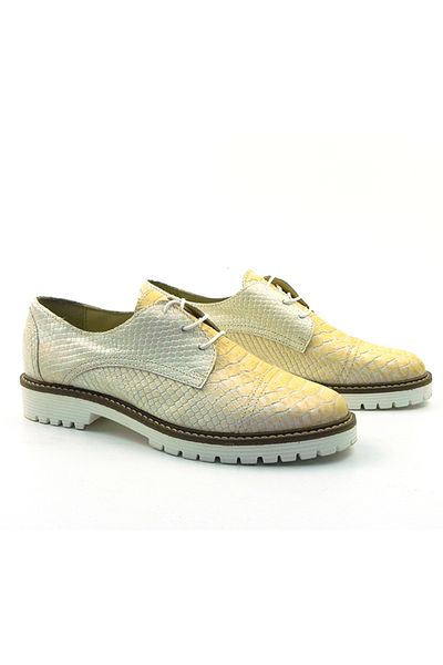 ZAZAMAG Women's casual shoes made of genuine leather Arrancia, yellow