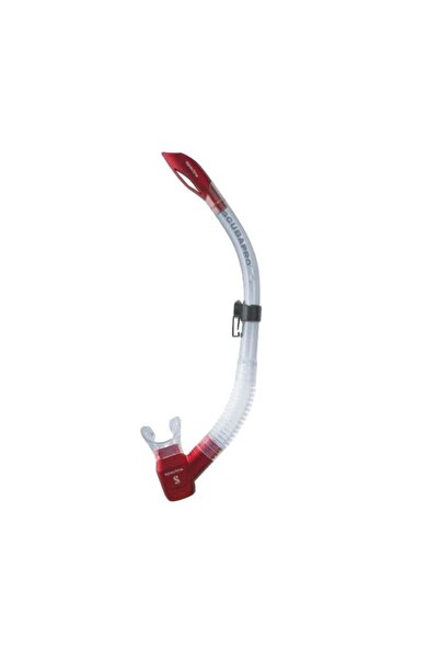 Scubapro Spectra Şnorkel Şeffaf/Kırmızı