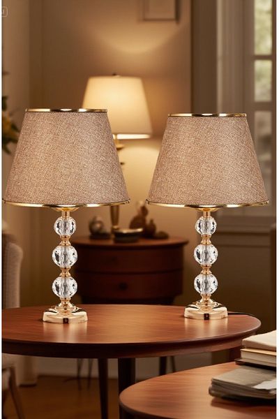 571 Store 2 Pcs Glass Stone Series Table Lamp Shade-Night Lamp - Decor Lighting
