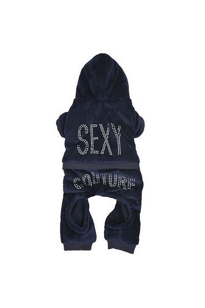 OEM Salopetă din catifea, cu blană, sexy, haute couture, mărimea S