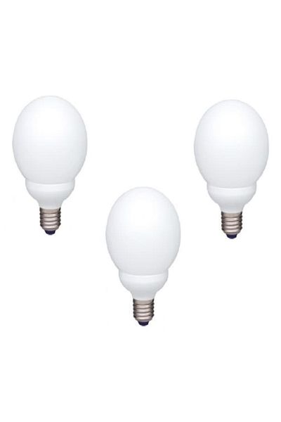 PANASONIC Set 3 becuri economice EFG18E65HD-3, 18W, echivalent cu becuri incandescente de 80W