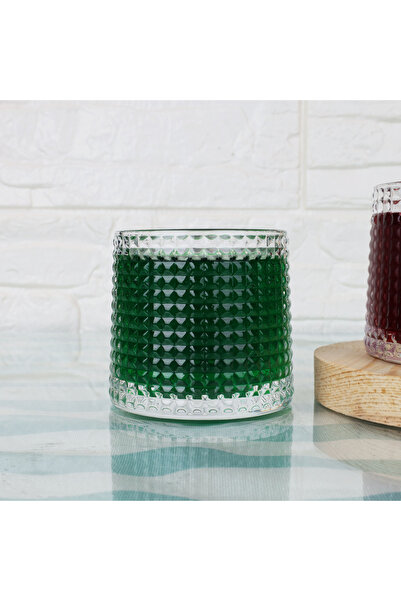 deli glass Sarla - Set of 2 Dotted Stylish Soft Drink Glasses 160 ml