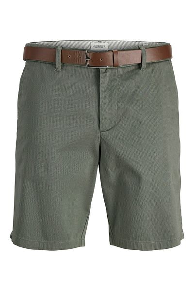 Jack & Jones Jack Jones Men's Belted Chino Shorts 12285548