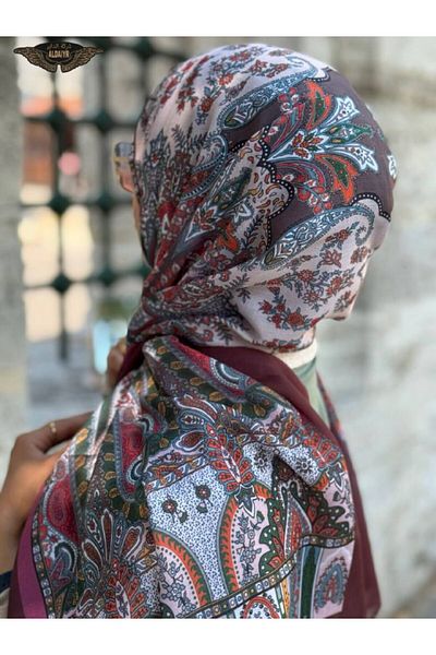 ALDAİR Viscose Pajmera 110 Grams with Pattern Kashmir3