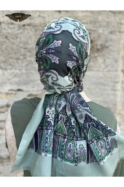 ALDAİR Viscose Pajmera 110 Grams with Pattern Kashmir3