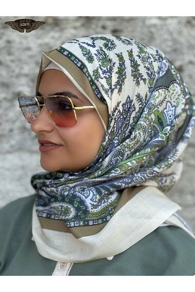 ALDAİR Viscose Pajmera 110 Grams with Pattern Kashmir3
