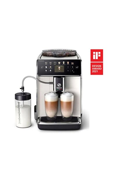 SAECO Espressor automat GranAroma SM6580/20, 1.8l, 1500W, 15 bar, Alb-Negru