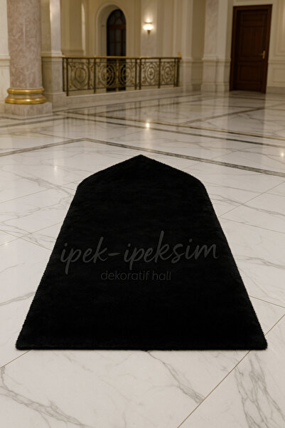 İpek-İpeksim Dekoratif Halı POST TAVŞAN TÜY SECCADE LÜX MİSAFİR SECCADESİ YÜK...