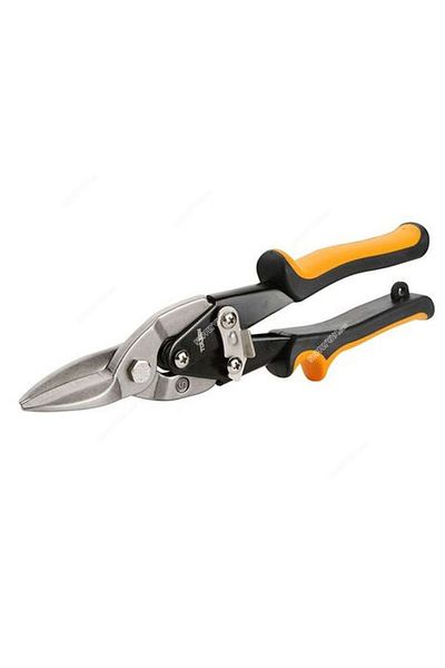 TOLSEN Sheet Metal Shears With Straight Jaws, Forged Head, Shear Length, 10