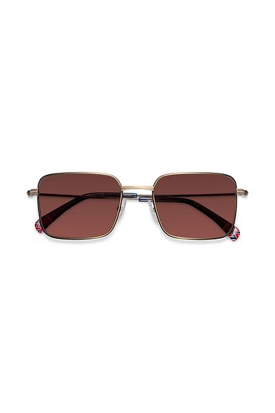 Etnia Barcelona Eb Inca Gdgy 53S Unisex Sunglasses Brown