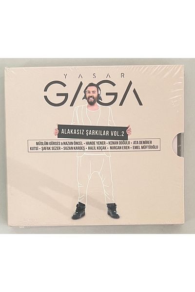 Plakevi İzmir Yaşar Gaga Alakasun Songs Vol 2 Cd (Zero Period Printing Cd in Gelatin)