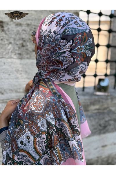 ALDAİR Viscose Pajmera 110 Grams with Pattern Kashmir3