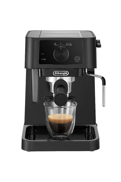 DELONGHİ Espressor manual DE'LONGHI Stilosa EC 235.BK, 1l, 1100W, 15 bari, Negru