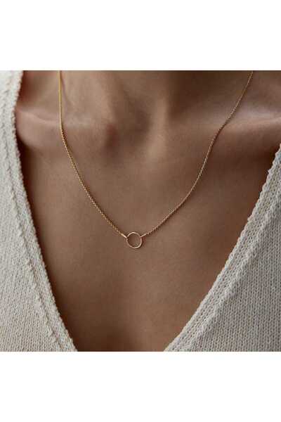 Cherry by Özkonak Sade Charm Halkalı Box Zincir