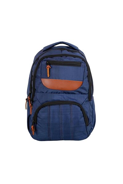 GENC DIJITAL BASKI 8007 Navy Blue Unisex School and Daily Backpack