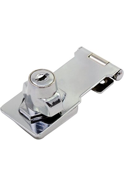 dingchi قفل بمقبض لولبي للأبواب والخزائن الصغيرة، مطلي بالكروم