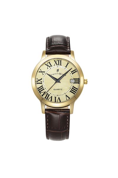 JACQUES DU MANOIR Genesis Gents Champagne Men's Watch JWG04804