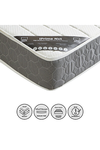 Home Box مرتبة SleepEase iPrime Nxt عالية المرونة من إسفنج Bonnell Spring Que...