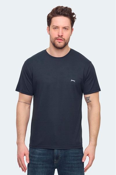 Slazenger Ανδρικό μπλουζάκι KRATER Σκούρο Γκρι ST15TE011-230