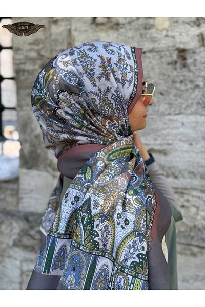 ALDAİR Viscose Pajmera 110 Grams with Pattern Kashmir3