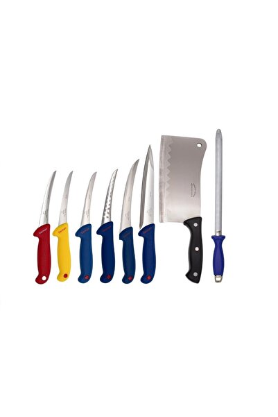 Rovitech Set profesional de cuțite de măcelar, 7 piese