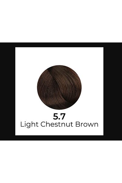 Inebrya Hair Color No 5/7 Light Chestnut brown 100ml