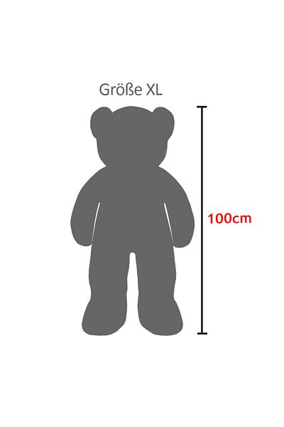 Deuba Giant teddy bear, XL, Brown