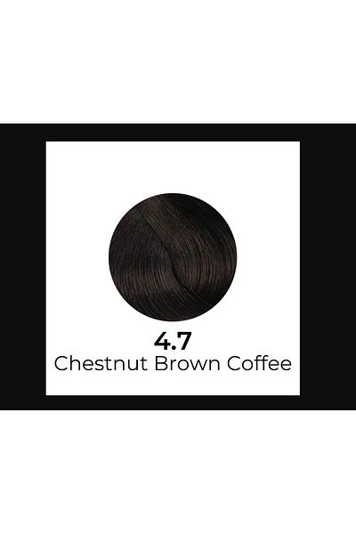 Inebrya Hair Color No 4/7 Chestnut Brown Coffee 100ml