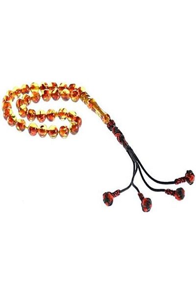 Eagal Multicolored Amber Prayer Beads for Men AB-192 by Igal