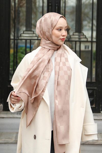 Hint İpek Jacquard Shawl Jakav16-10