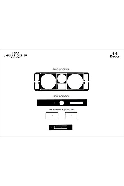Marscockpitdesign لدّا جيجولي كونسول-توربيدو 2104-2105 11 قطعة