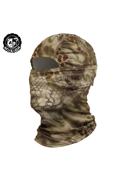 Choice قناع وجه كامل كلاسيكي من بايثون موسيون تكتيكي سريع الجفاف للمشي لمسافا...