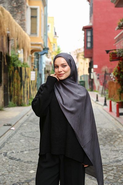 Hint İpek Jacquard Shawl Jakav22-01