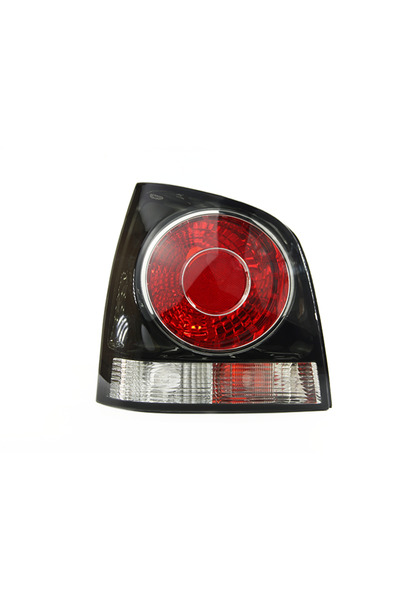 Choice3 قطعة واحدة غطاء مصباح خلفي أسود يسار بدون لمبات، ضوء تحذيري للمصد لسي...