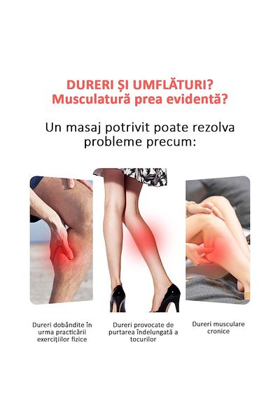 OBRALIX Aparat de masaj pentru picioare cu încălzire și compresie, reglabil, relaxează mușchii gambei, reîncărcabil, g