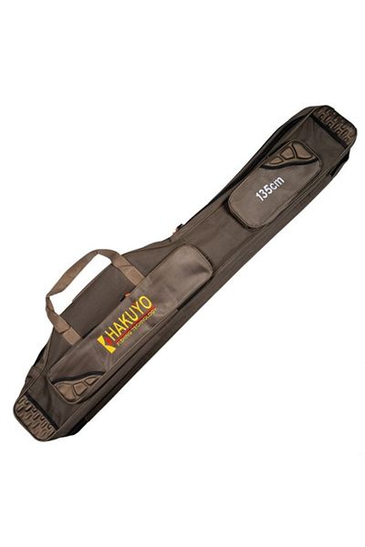Hakuyo Rod Carrying Bag With 4 Compartments 2 Pockets, Length 150 Cm