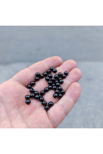 FlowerAksesuar 25 Gram (270 Adet) - 6 mm İnci Boncuk, Plastik İncir, Lüks İnc...