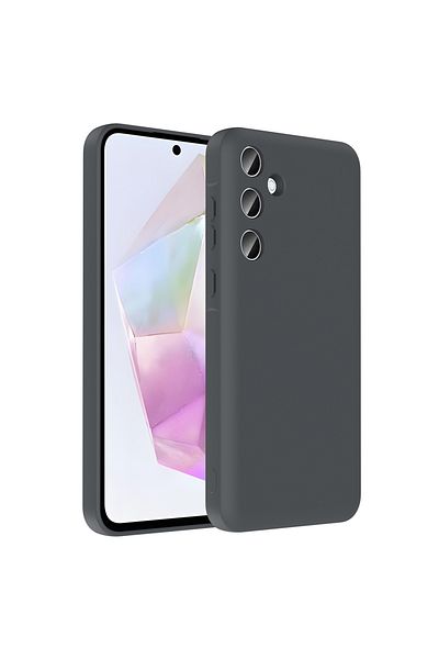 HTstore حافظة Galaxy المتوافقة مع A56، غطاء Zore Vitra مع حماية للكاميرا وحامل البطاقة