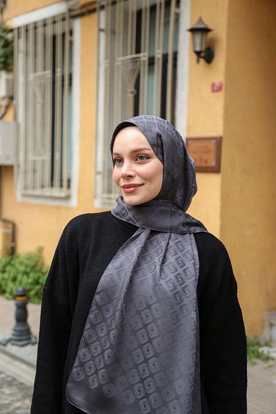 Hint İpek Jacquard Shawl Jakav20-02