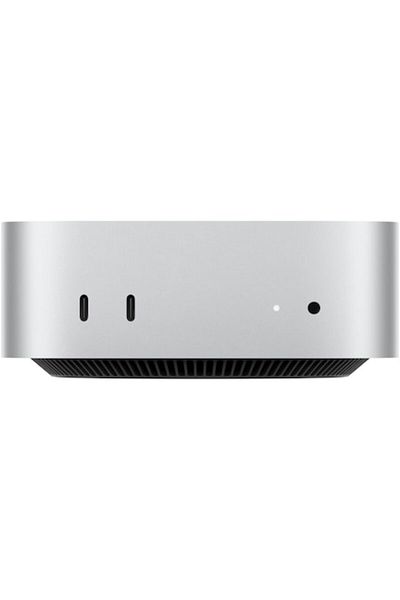 Apple Mac Mini PC cu procesor M4, CPU cu 10 nuclee, GPU cu 10 nuclee, 16 GB RAM, SSD de 512 GB, tastatură INT