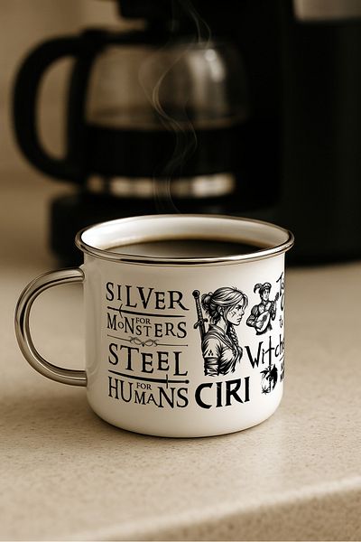 DisaCraft The Witcher Themed Special Design Mug